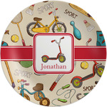 Vintage Sports Melamine Plate (Personalized)