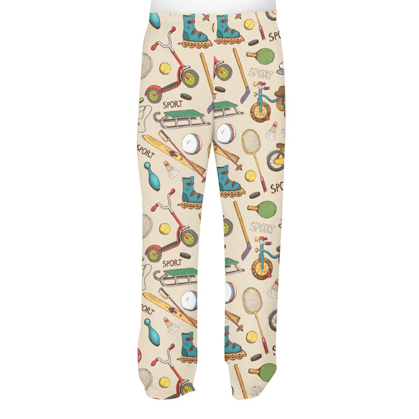 Vintage Sports Men's Pjs Back - on model