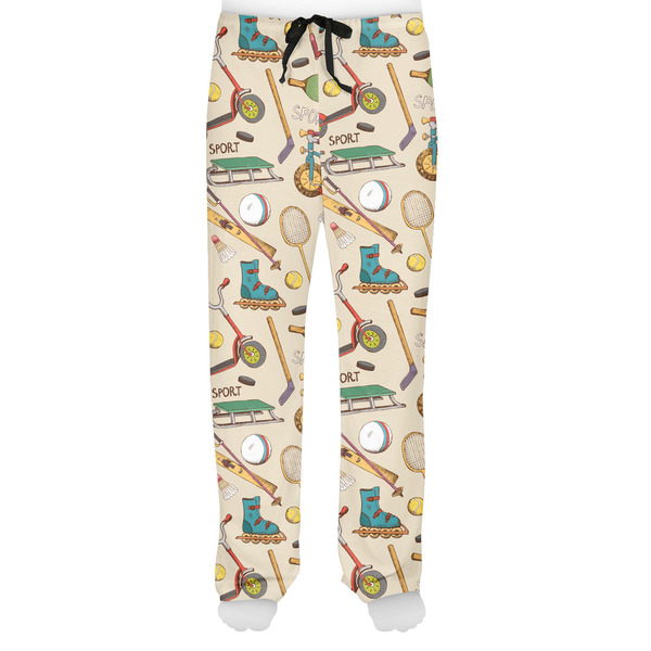 Vintage Sports Men's Pjs Front - on model