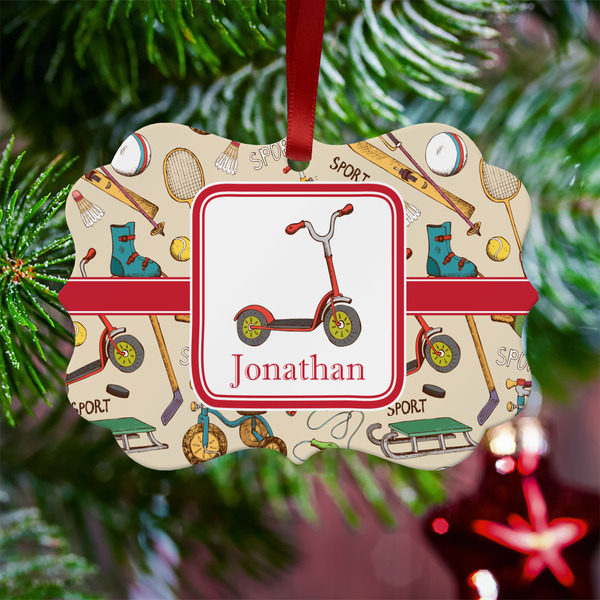 Vintage Sports Metal Benilux Ornament - Lifestyle