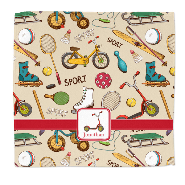 Custom Vintage Sports Microfiber Dish Rag (Personalized)