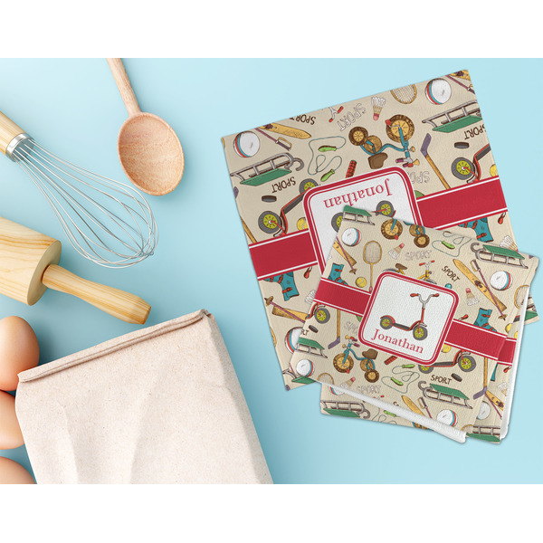 Vintage Sports Microfiber Dish Rag - LIFESTYLE