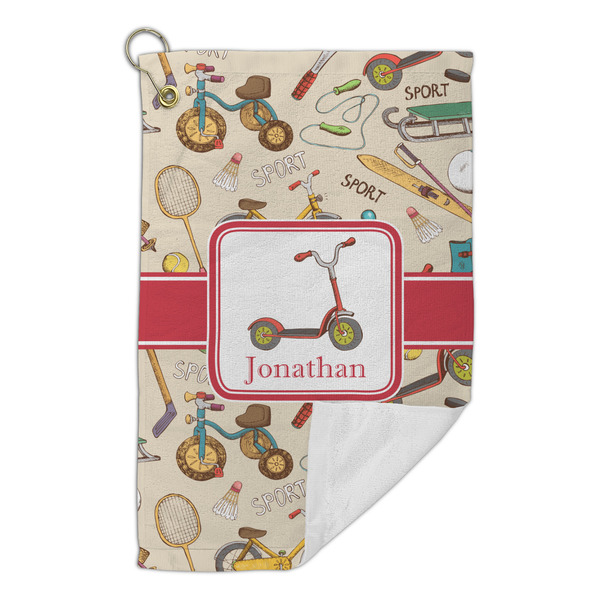 Vintage Sports Microfiber Golf Towels Small - FRONT FOLDED