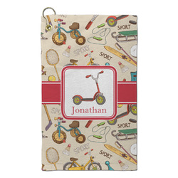 Vintage Sports Microfiber Golf Towel - Small (Personalized)