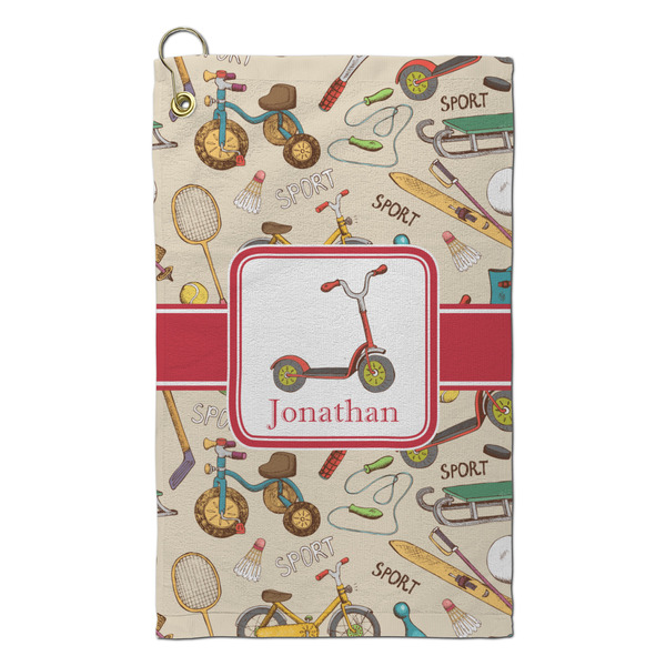 Custom Vintage Sports Microfiber Golf Towel - Small (Personalized)