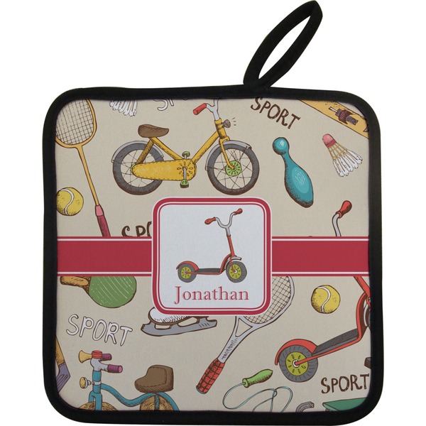 Vintage Sports Neoprene Pot Holder