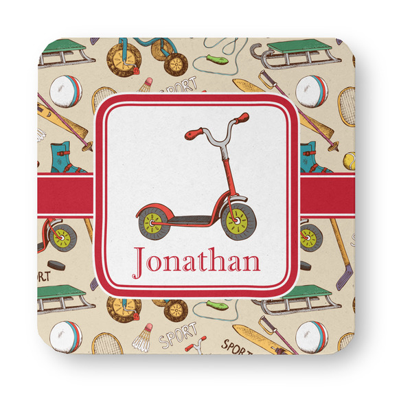 Vintage Sports Paper Coasters - Approval