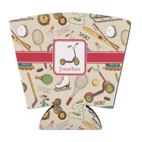 Custom Vintage Sports Party Cup Sleeve - with Bottom (Personalized)