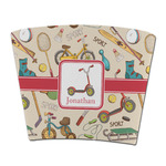Vintage Sports Party Cup Sleeve - without bottom (Personalized)