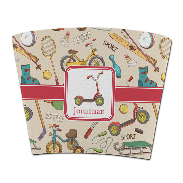 Custom Vintage Sports Party Cup Sleeve - without bottom (Personalized)