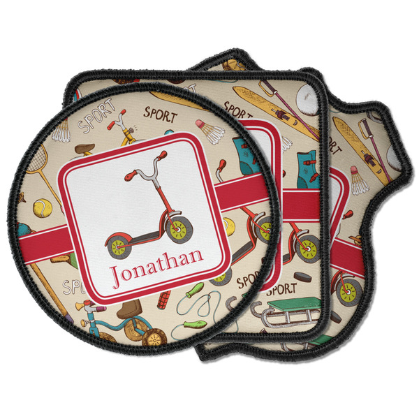 Custom Vintage Sports Iron on Patches (Personalized)