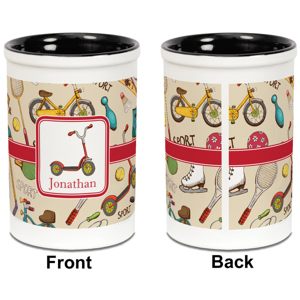 Vintage Sports Pencil Holder - Black - approval