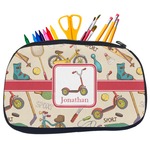 Vintage Sports Neoprene Pencil Case - Medium w/ Name or Text