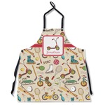 Vintage Sports Apron Without Pockets w/ Name or Text