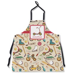 Vintage Sports Apron Without Pockets w/ Name or Text