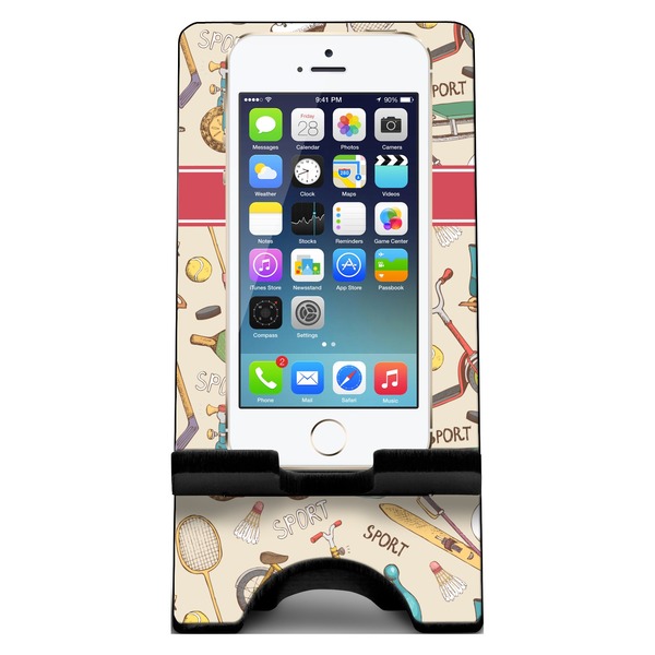 Vintage Sports Phone Stand w/ Phone