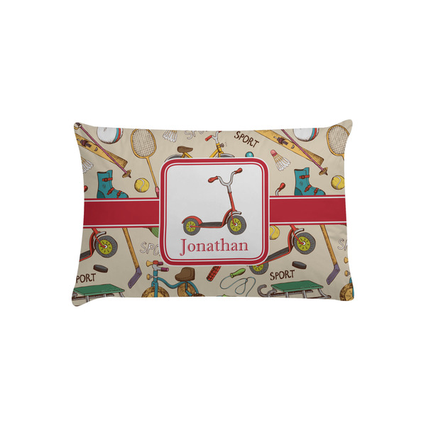 Custom Vintage Sports Pillow Case - Toddler (Personalized)
