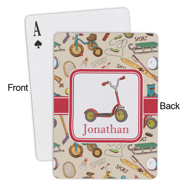 Vintage Sports Playing Cards - Approval