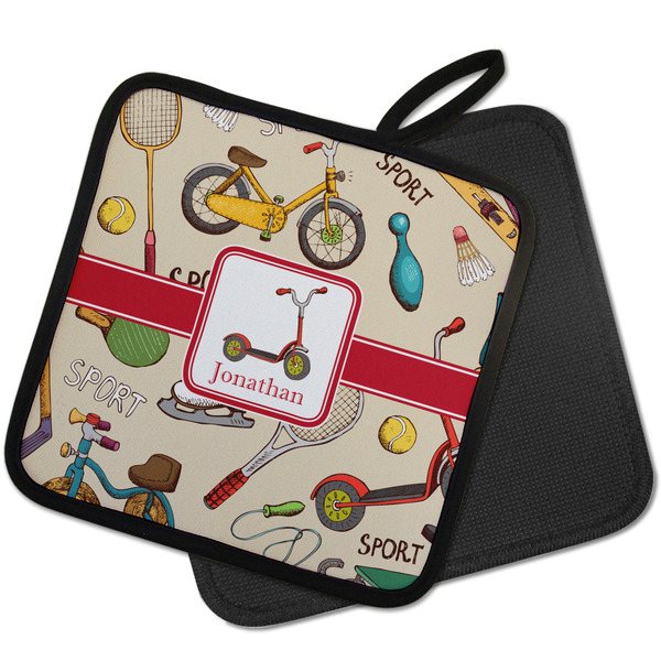 Vintage Sports Pot Holders - PARENT MAIN