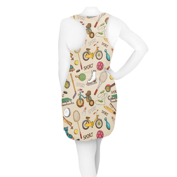 Vintage Sports Racerback Dress - On Model - Back