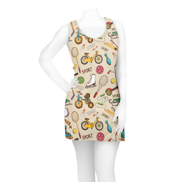 Vintage Sports Racerback Dress - On Model - Front