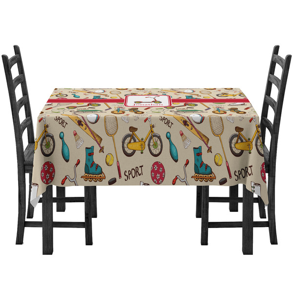 Custom Vintage Sports Tablecloth (Personalized)