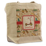 Vintage Sports Reusable Cotton Grocery Bag - Single (Personalized)