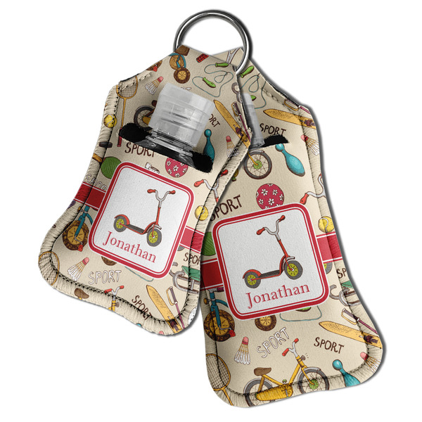 Vintage Sports Sanitizer Holder Keychain - Both in Case (PARENT)