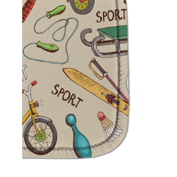 Vintage Sports Sanitizer Holder Keychain - Detail