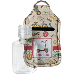Vintage Sports Hand Sanitizer & Keychain Holder (Personalized)
