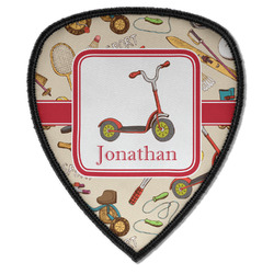 Vintage Sports Iron on Shield Patch A w/ Name or Text