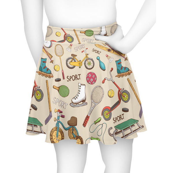 Vintage Sports Skater Skirt - Back