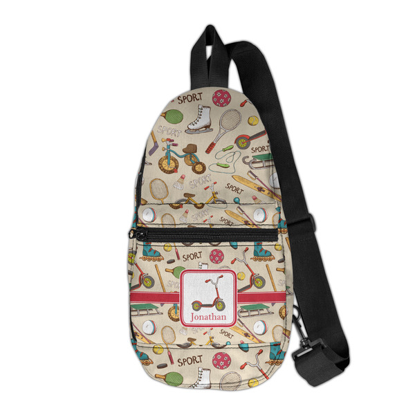 Custom Vintage Sports Sling Bag (Personalized)