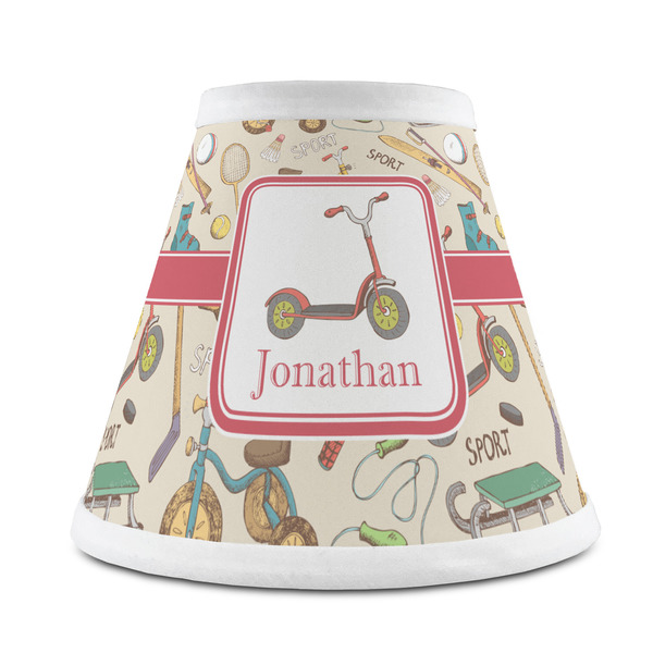 Custom Vintage Sports Chandelier Lamp Shade (Personalized)