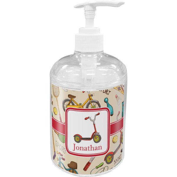 Vintage Sports Soap / Lotion Dispenser (Personalized)