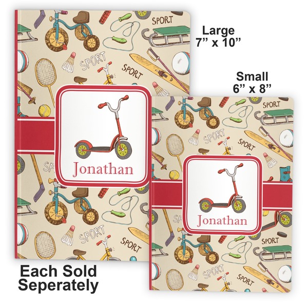 Vintage Sports Soft Cover Journal - Compare