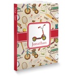 Vintage Sports Softbound Notebook - 7.25" x 10" (Personalized)