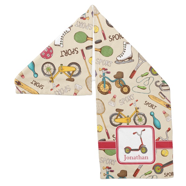 Vintage Sports Sports Towel Folded - Both Sides Showing