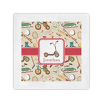 Vintage Sports Standard Cocktail Napkins (Personalized)