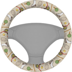 Vintage Sports Steering Wheel Cover (Personalized)