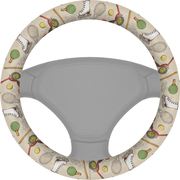 Custom Vintage Sports Steering Wheel Cover
