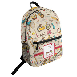 Vintage Sports Student Backpack (Personalized)