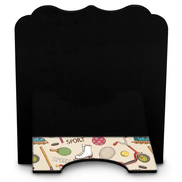 Vintage Sports Stylized Tablet Stand - Back