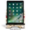 Vintage Sports Stylized Tablet Stand - Front with ipad