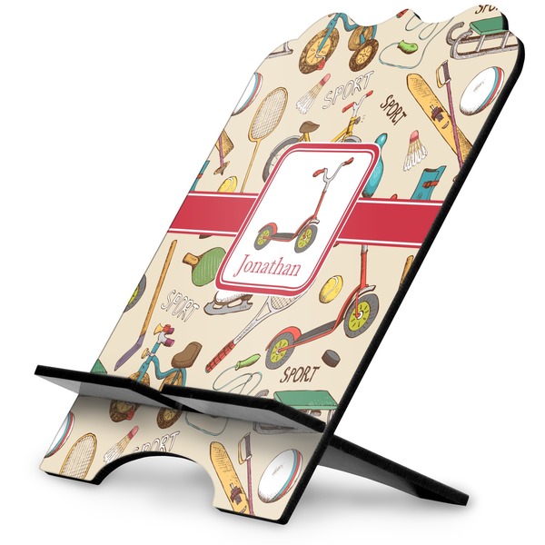 Custom Vintage Sports Stylized Tablet Stand (Personalized)