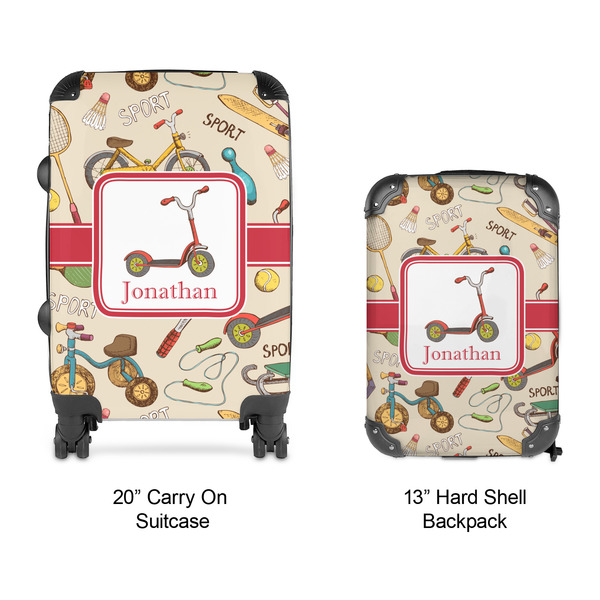 Vintage Sports Suitcase Set 4 - APPROVAL