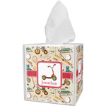 Vintage Sports Tissue Box Cover (Personalized)