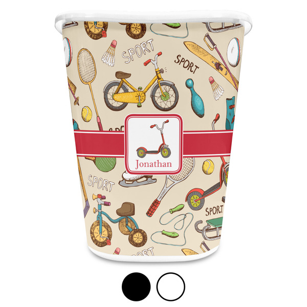 Vintage Sports Custom Waste Basket