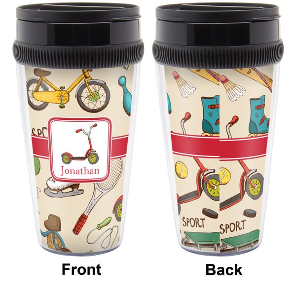 Vintage Sports Travel Mug Approval (Personalized)