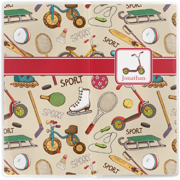 Vintage Sports Vinyl Document Wallet - Apvl